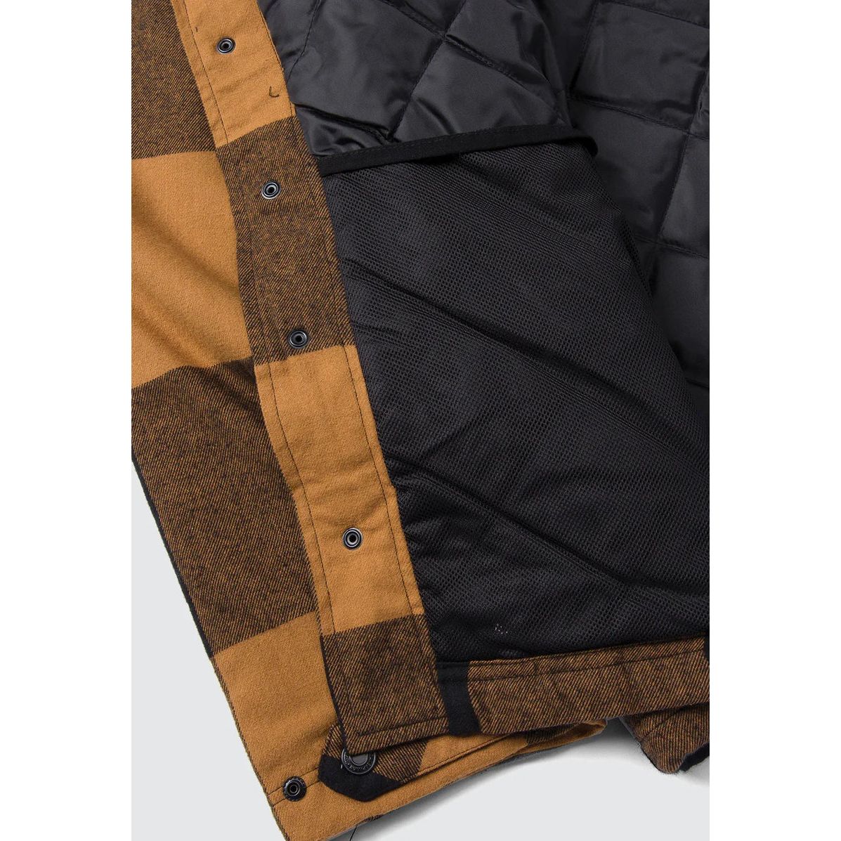 CAT 1040045 Hooded Flannel Shirt Jacket