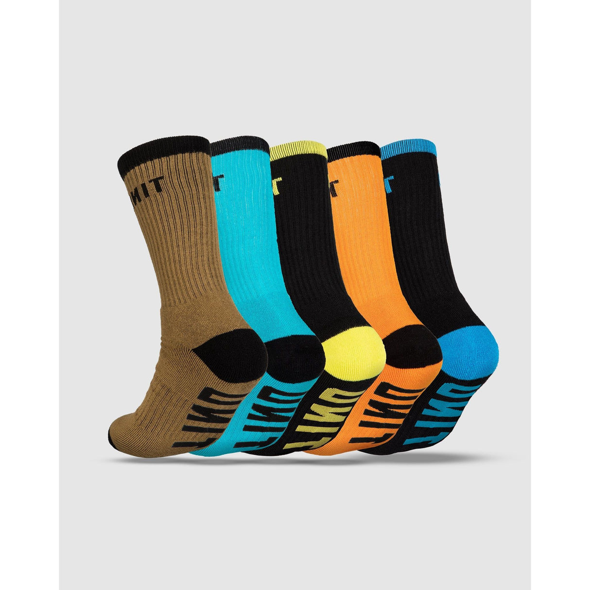 Unit Mens Socks - Bamboo 5 Pack - React