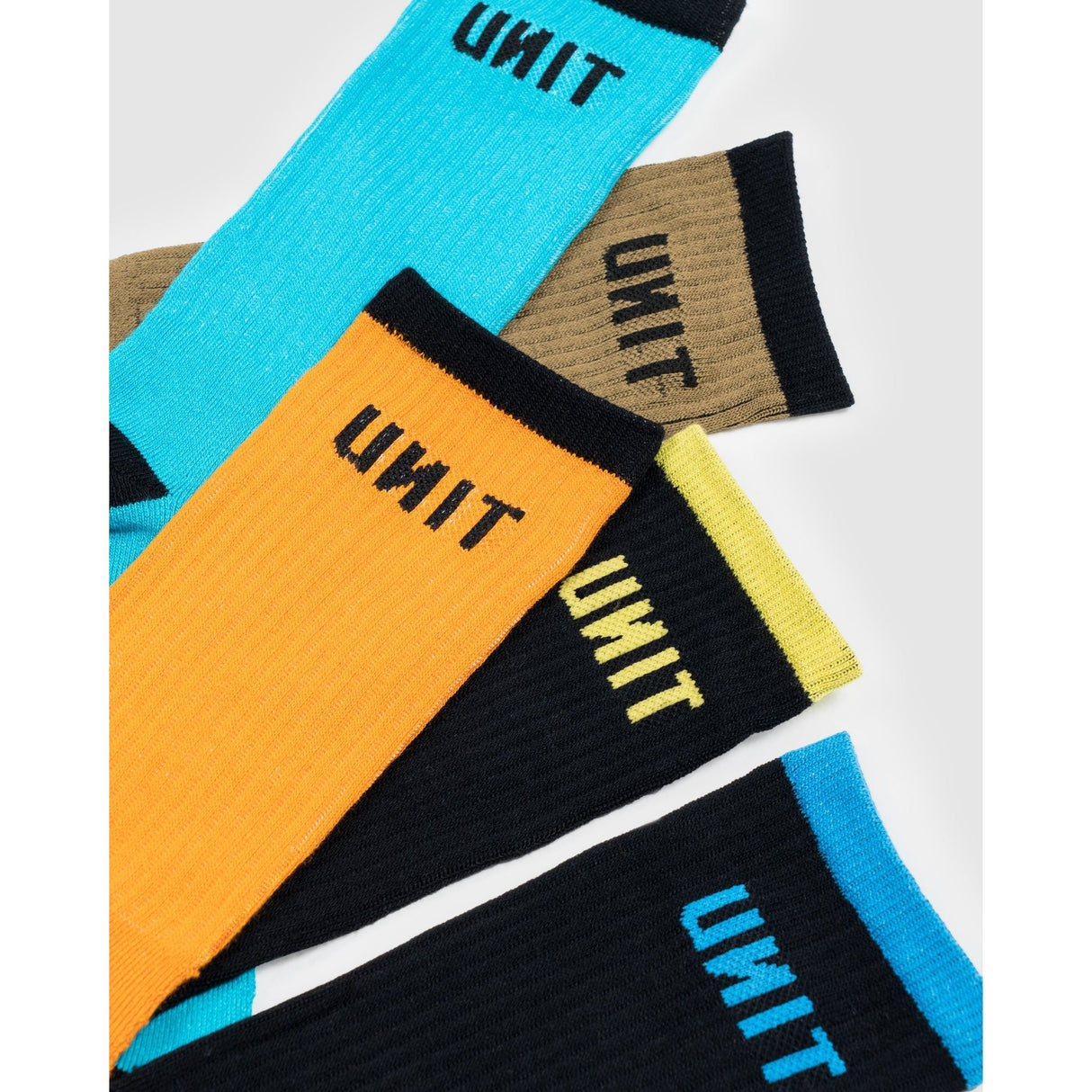 Unit Mens Socks - Bamboo 5 Pack - React
