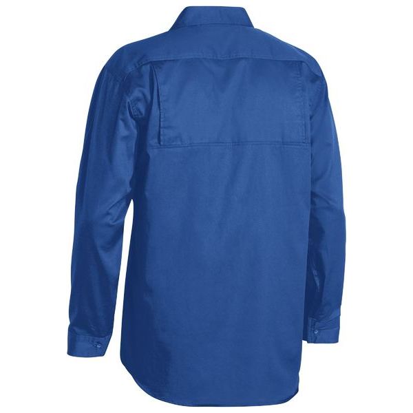 Bisley BS6893 Cool Lightweight Mens Drill Shirt - Long Sleeve