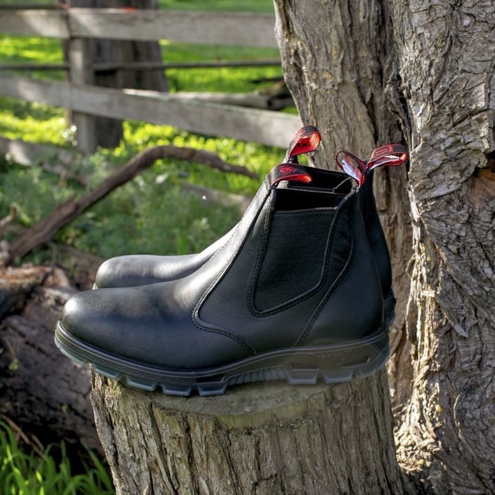 Redback - Black Non Safety Boot UBBK