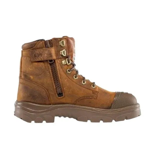 Steel Blue 312639 Argyle Zip Scuff Cap Waterproof L/U Zip Safety Boot