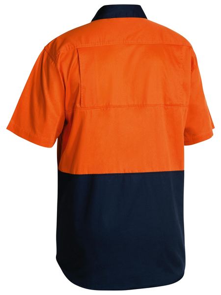 Bisley BS1895 2 Tone Cool Lightweight Drill Shirt - Short Sleeve