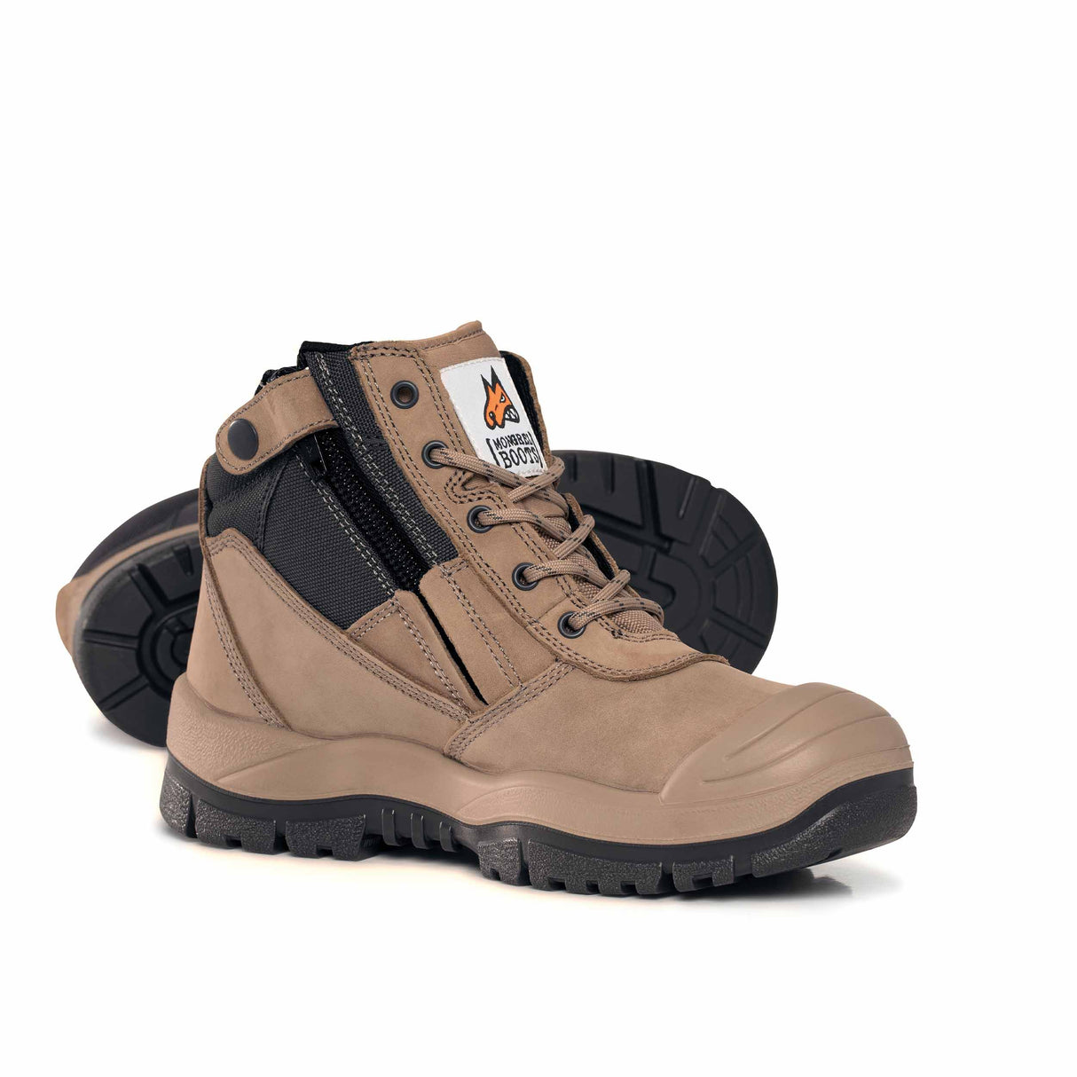 Mongrel 461060 Scuff Cap Zip Safety Boot