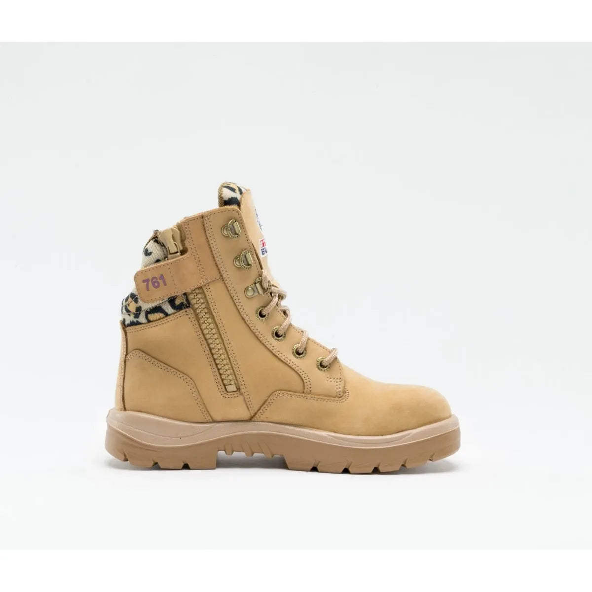 Steel Blue 522761 Southern Cross Ladies L/U Nitrile Zip Safety Boot