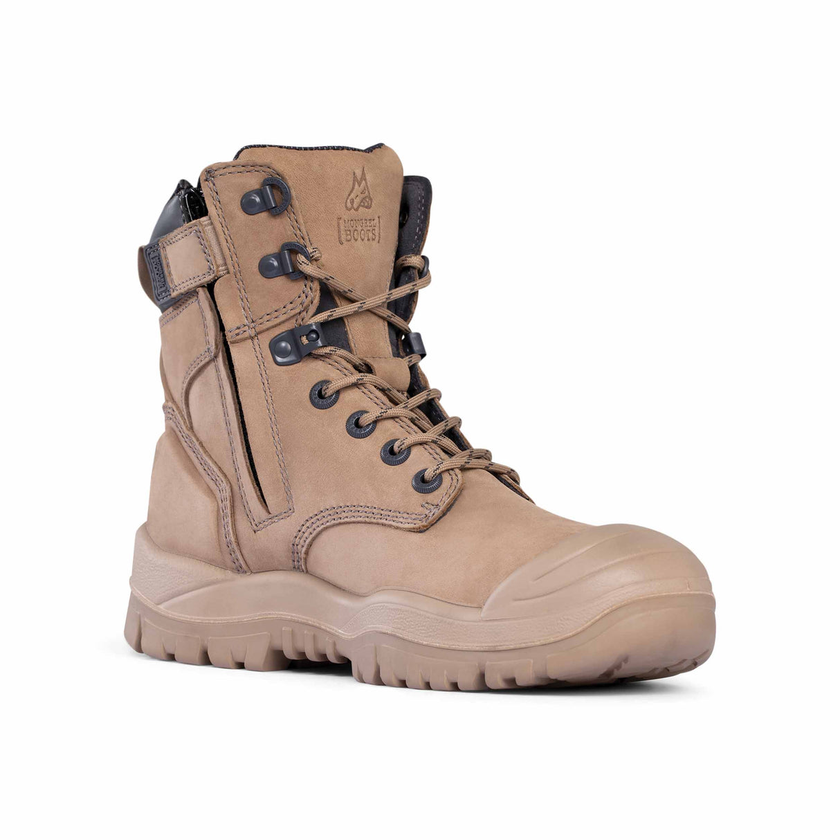 Mongrel 561060 L/U Zip Nitrile Scuff Cap Safety Boot