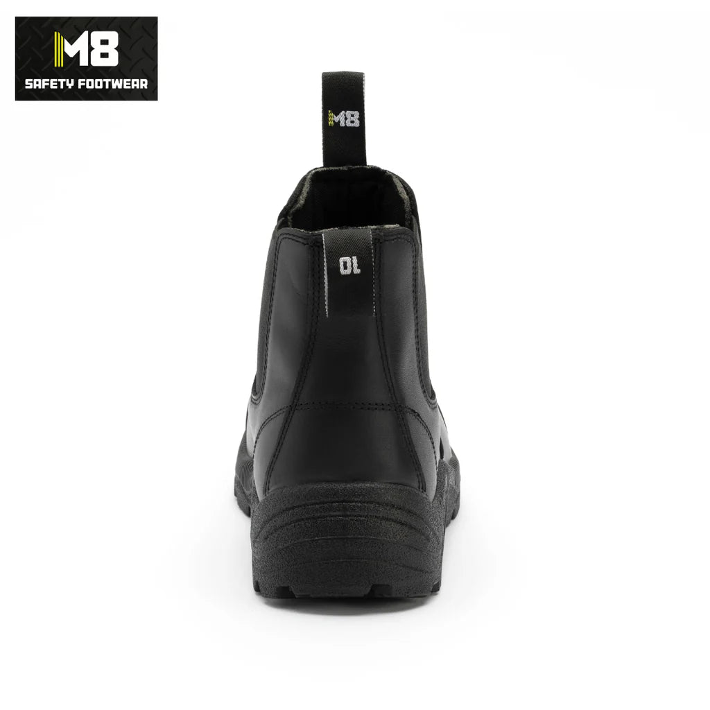 M8 Ledge Safety Elastic Side Boot - Black