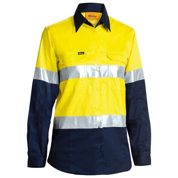 Bisley BS6696T 3M Taped Cool Hi Vis Lightweight Shirt