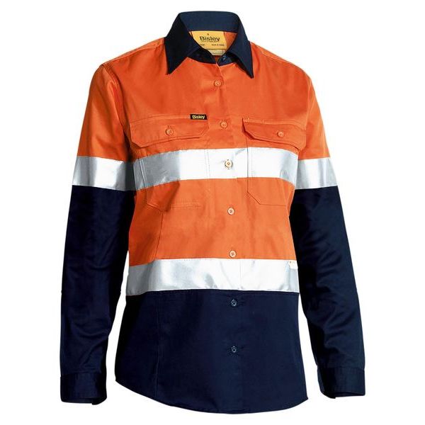 Bisley BS6696T 3M Taped Cool Hi Vis Lightweight Shirt