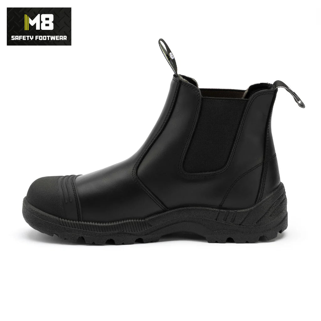 M8 Ledge Safety Elastic Side Boot - Black