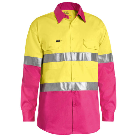 Taped Hi Vis Cool Lightweight Shirt - BS6696T
