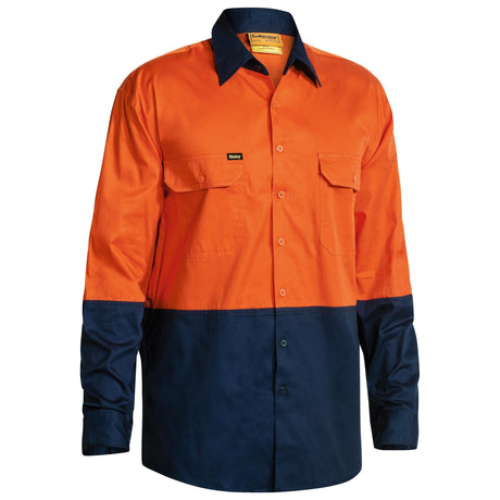 Hi Vis Cool Lightweight Drill Shirt - BS6895