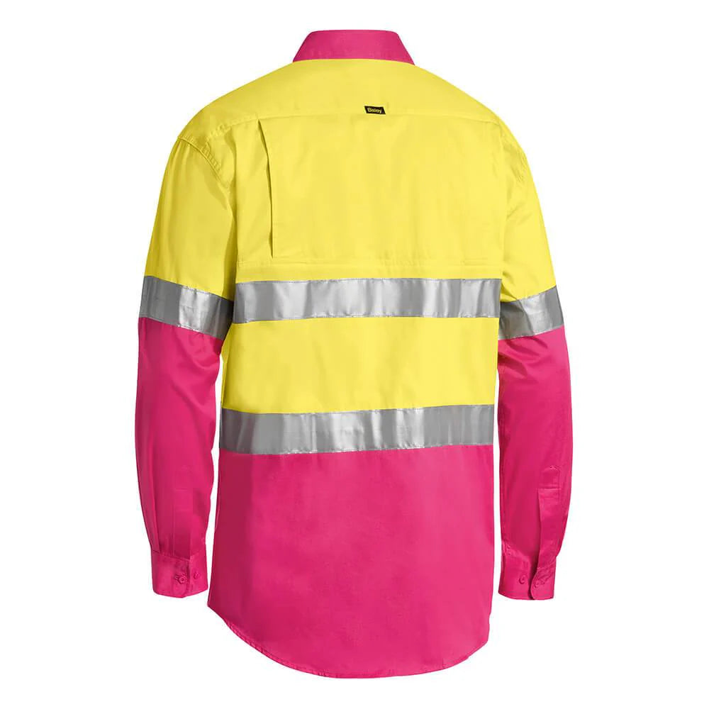 Bisley BS6696T 3M Taped Cool Hi Vis Lightweight Shirt