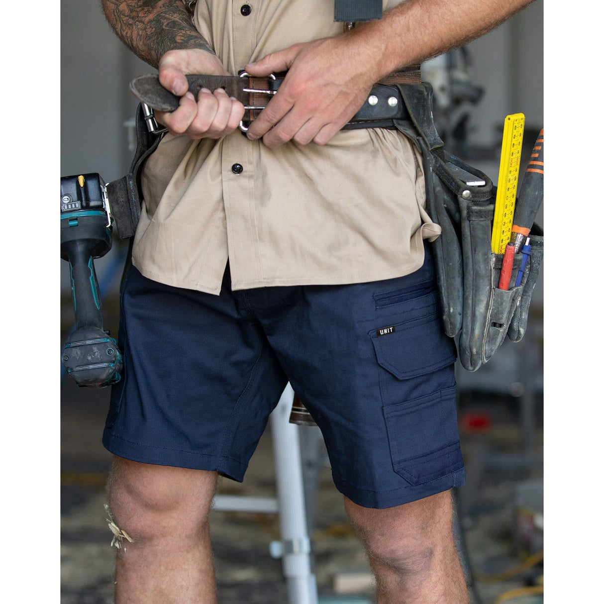Unit Mens Shorts - Work - Cargo - Demolition