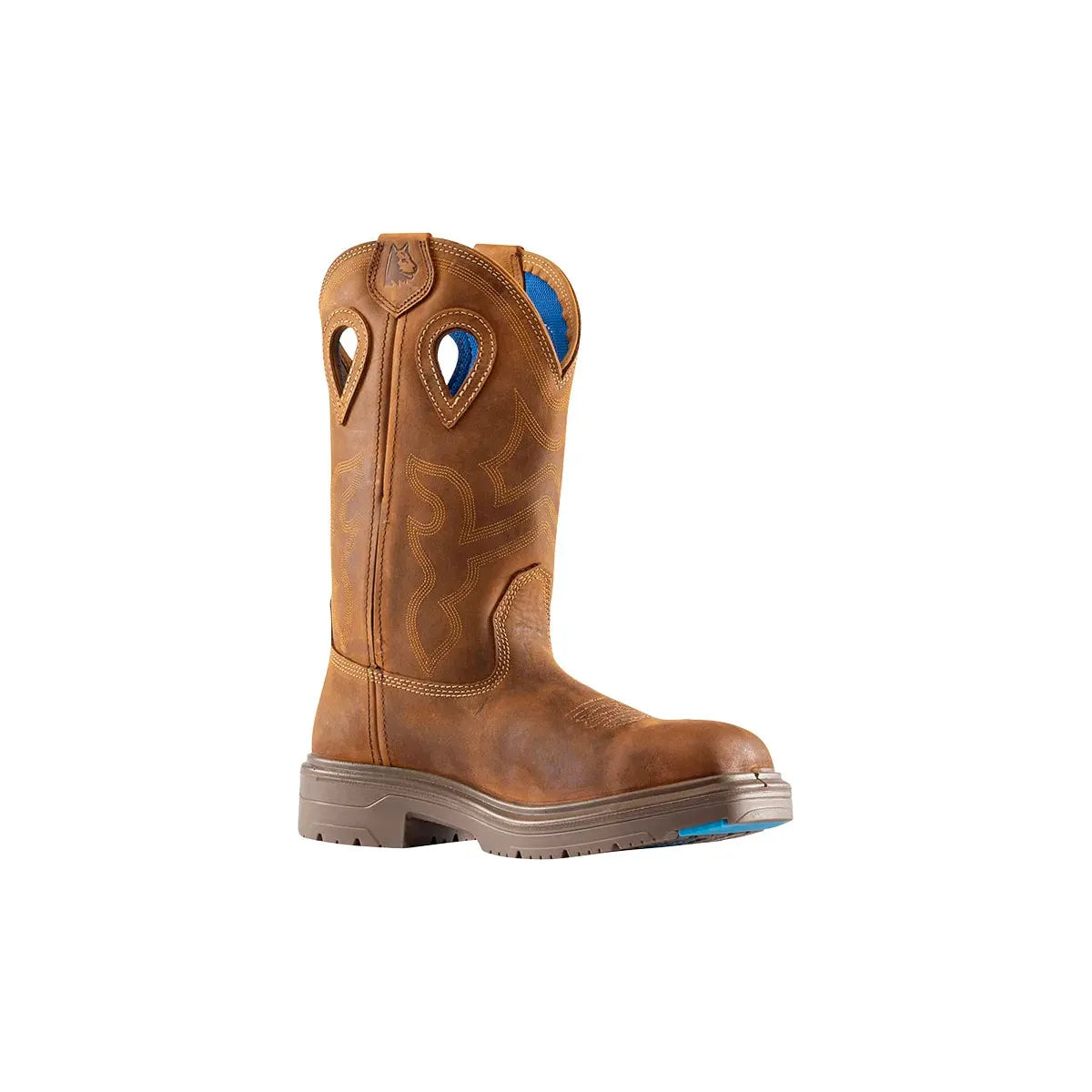 Steel Blue 813945 Blue Heeler Western Style Safety Boot