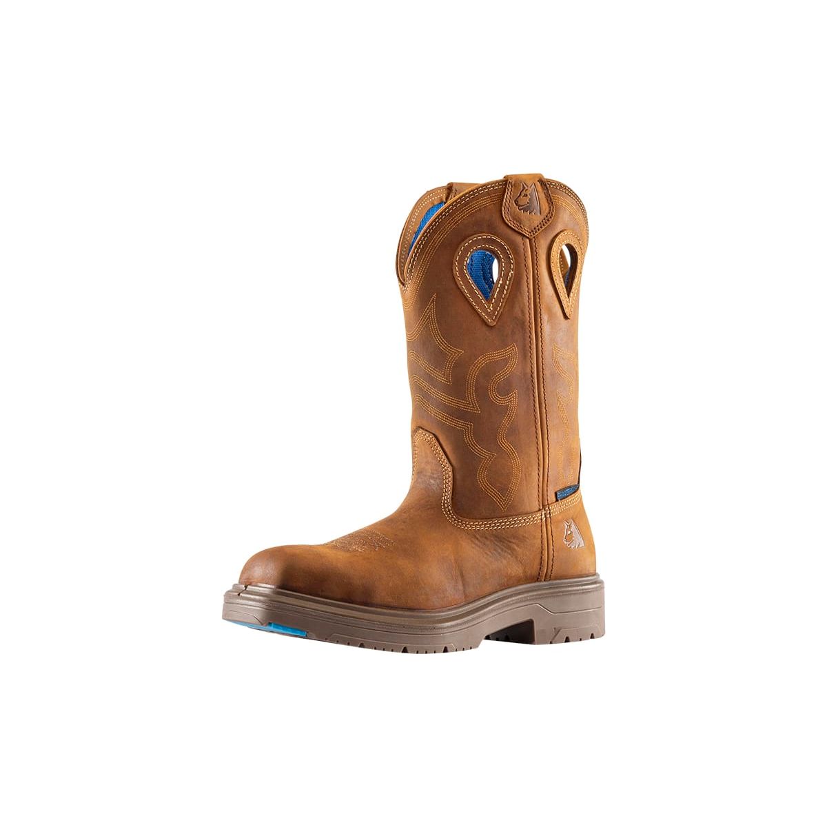 Steel Blue 813945 Blue Heeler Western Style Safety Boot