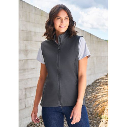 Biz Collection J830L Apex Ladies Softshell Vest