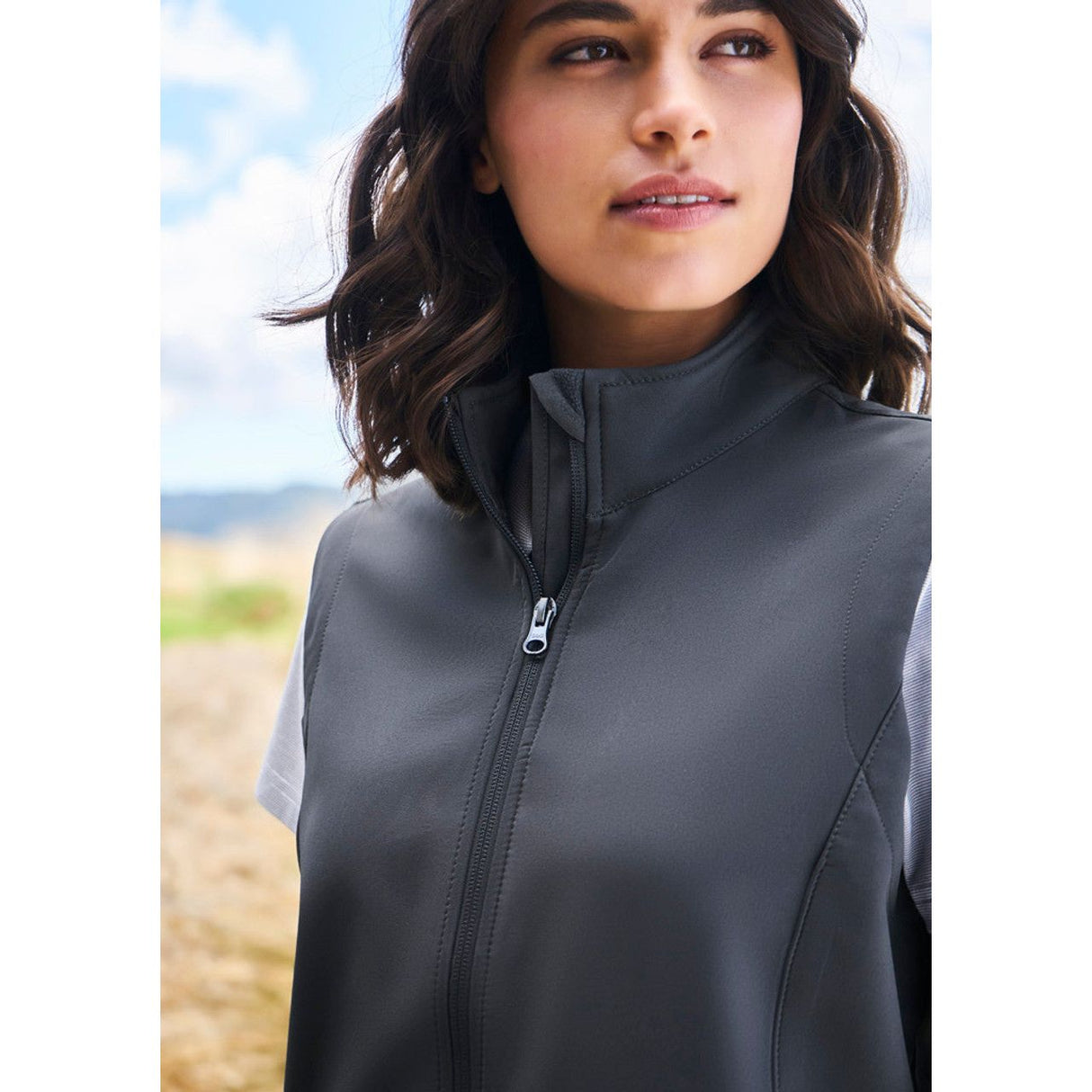 Biz Collection J830L Apex Ladies Softshell Vest