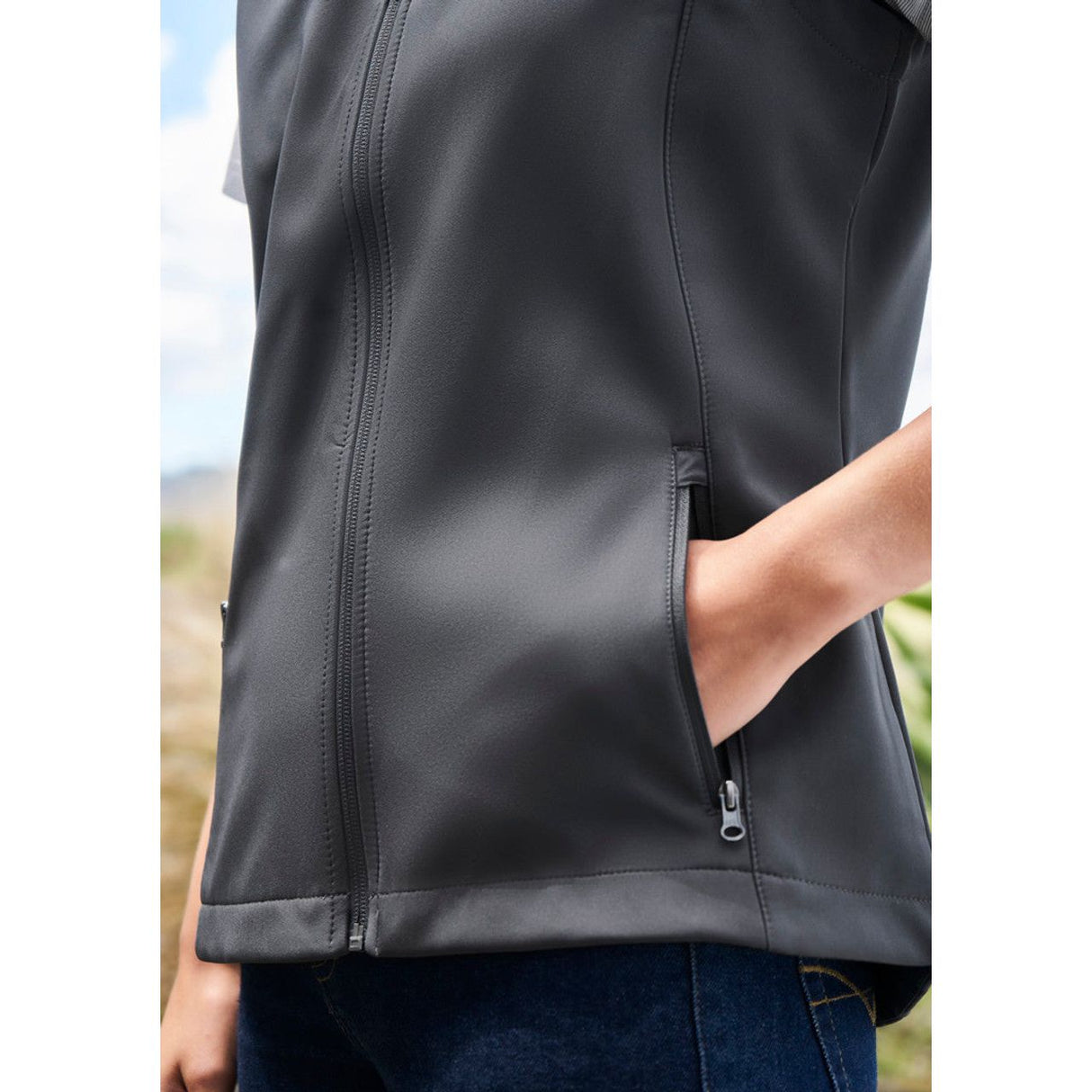 Biz Collection J830L Apex Ladies Softshell Vest