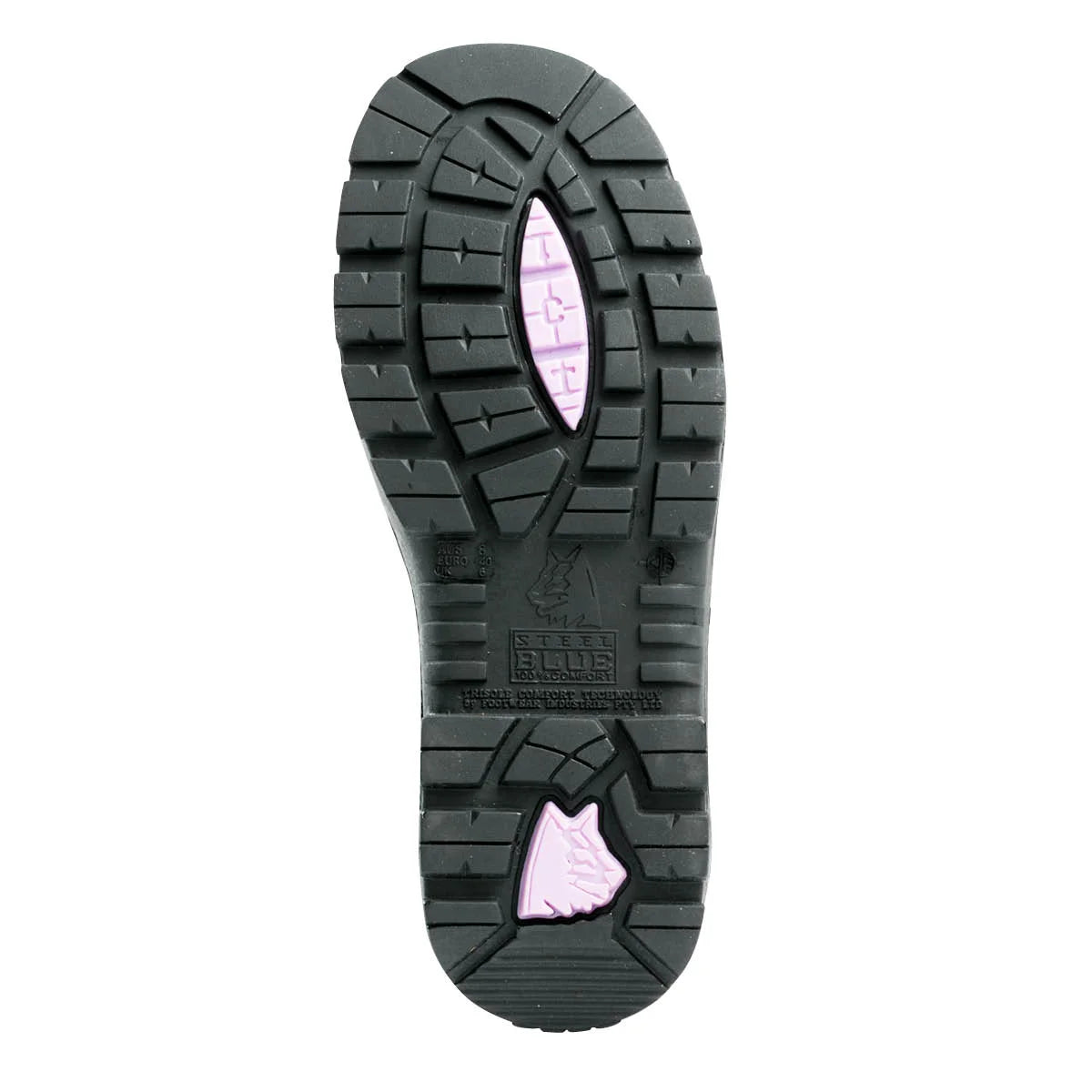 Steel Blue 512719 Southern Cross Ladies Zip Safety Boots