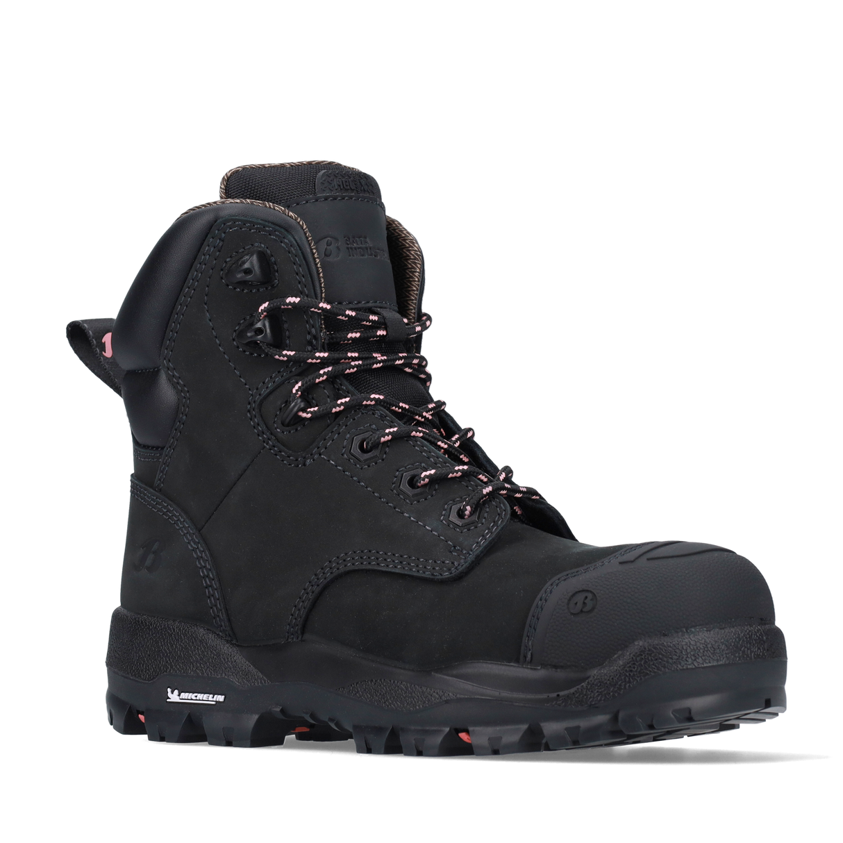 Bata Industrials - 504 66033 Mallee - Ladies 150Mm Zip Sided - Black