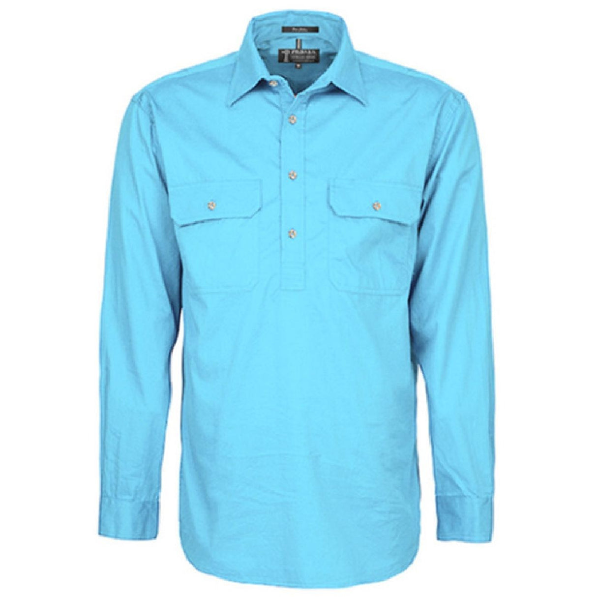 Pilbara RM200CF Mens Closed Front L/S Shirt