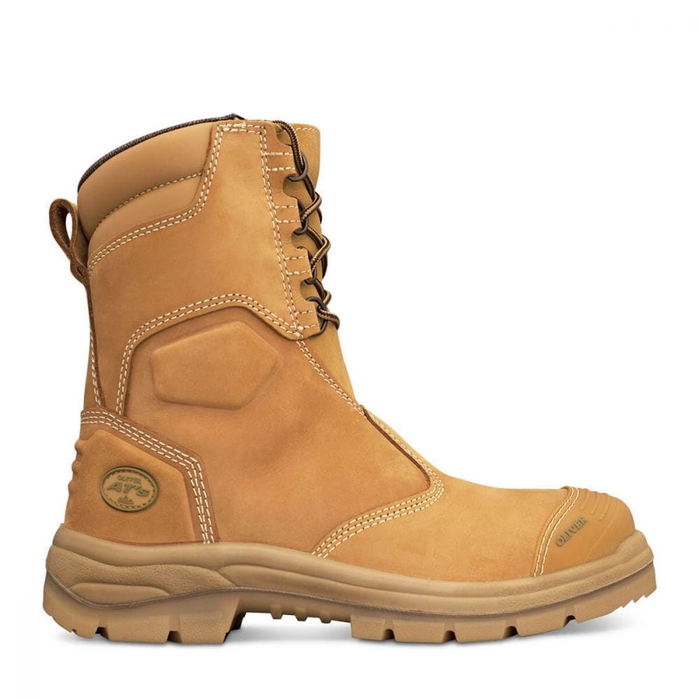 Oliver AT 55-385 Hi Leg Zip Side Boot - Wheat Australia