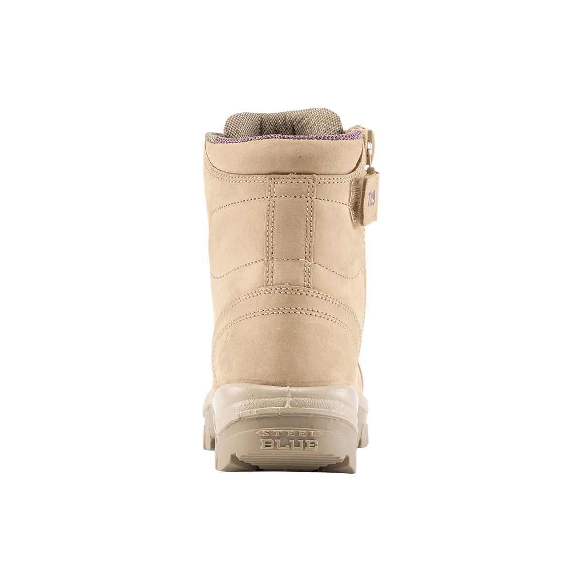 Steel Blue 512709 Argyle Zip Ladies With Scuff Safety Boot