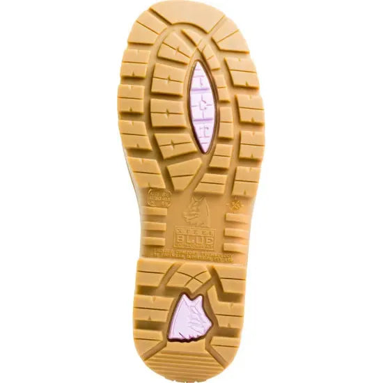 Steel Blue 512709 Argyle Zip Ladies With Scuff Safety Boot