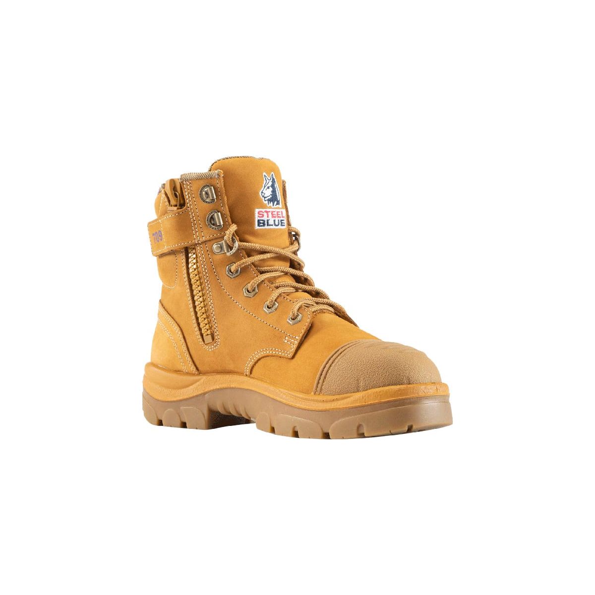 Steel Blue 512709 Argyle Zip Ladies With Scuff Safety Boot