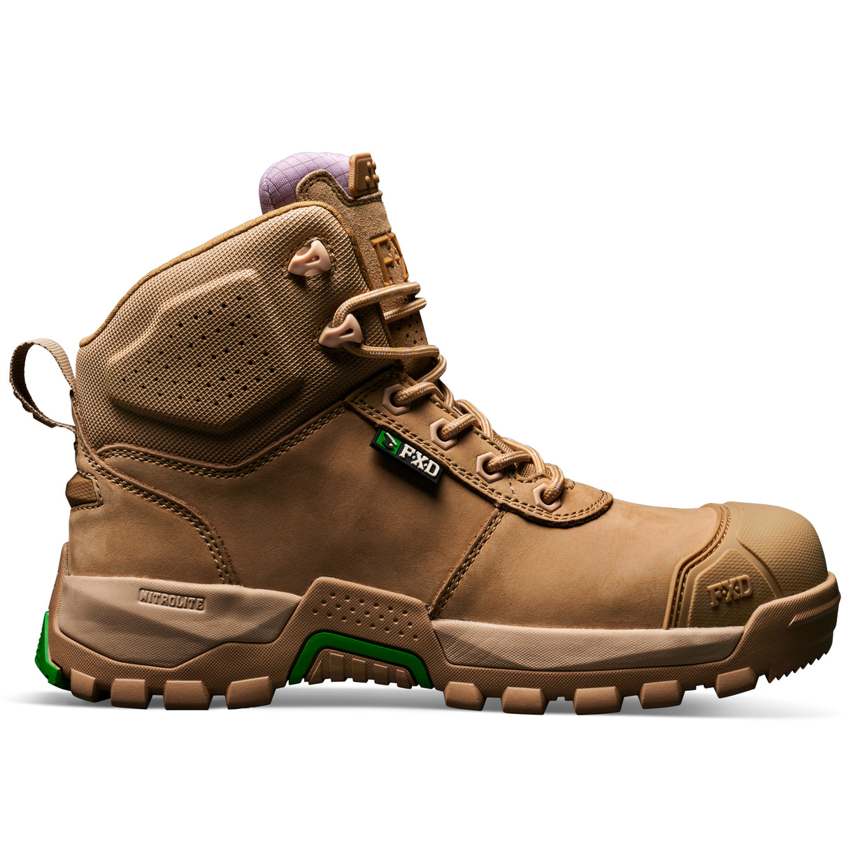FXD WB-2W 100mm Zip Side Ladies Work Boot