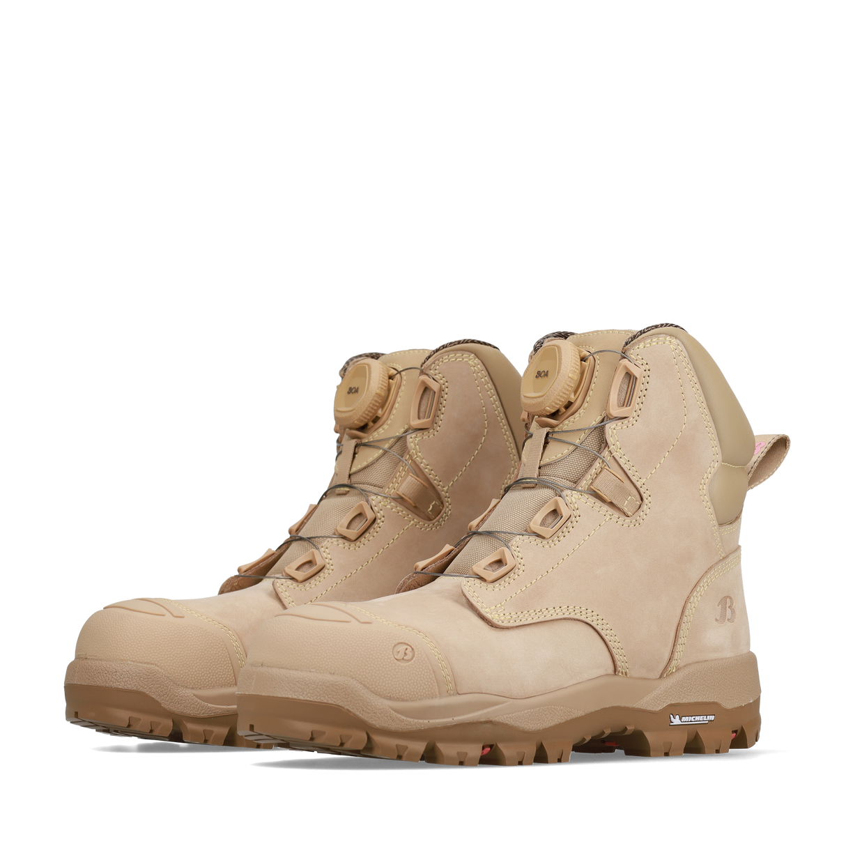Bata Industrials - 504 83011 Yarra Boa - Ladies 150Mm - Sand