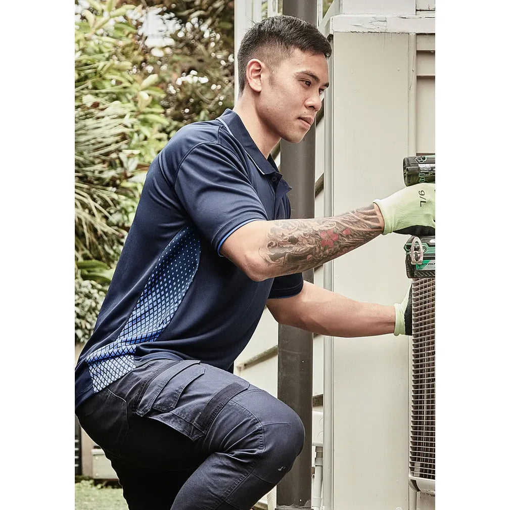 Syzmik ZH165 Mens Spark Short Sleeve Polo