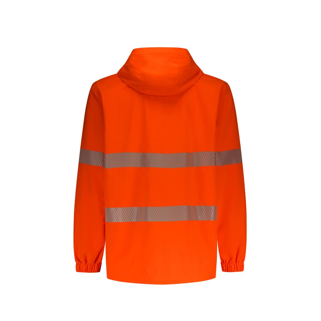Unisex ZJ560 Super Light Segmented Tape Packable Rain Jacket