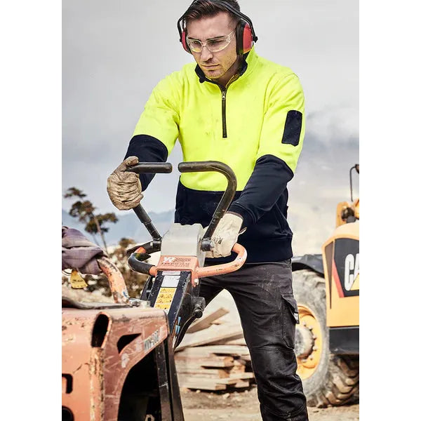 ZT476 Syzmik Hi Vis Half Zip Pullover