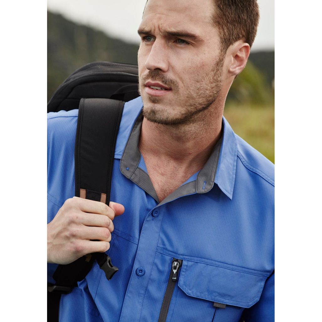 Syzmik ZW465 Mens Outdoor S/S Shirt