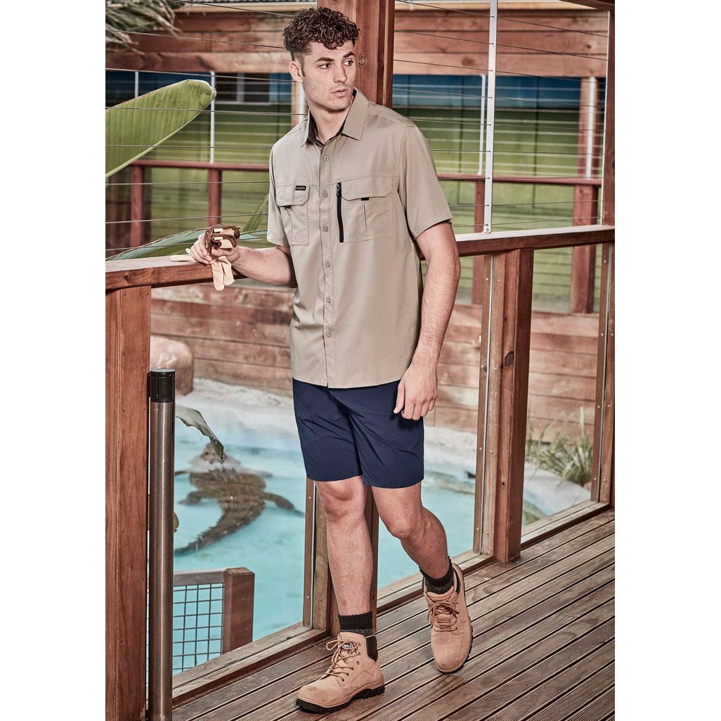 Syzmik ZW465 Mens Outdoor S/S Shirt