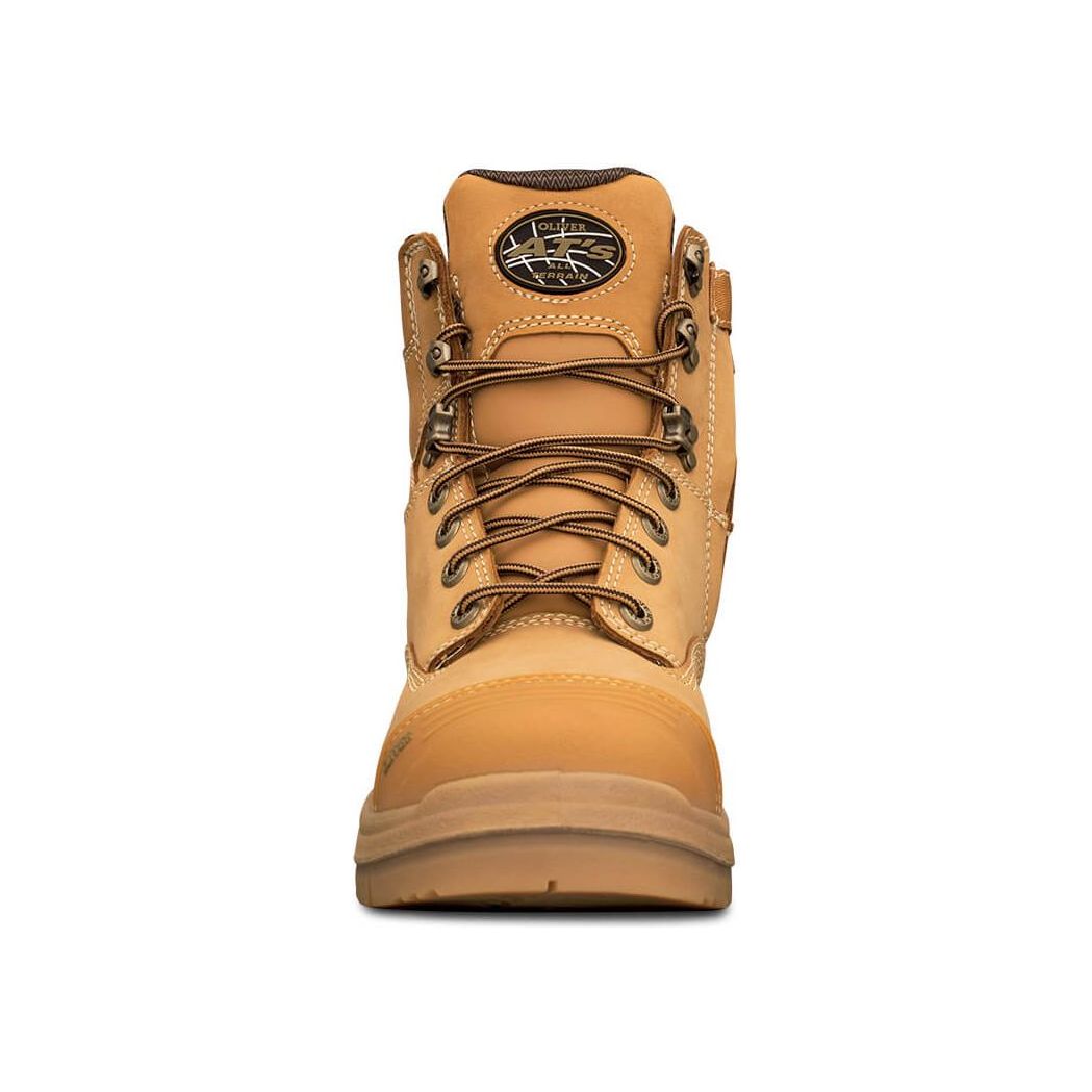Oliver 55332Z Lace Up Zip Safety Boot