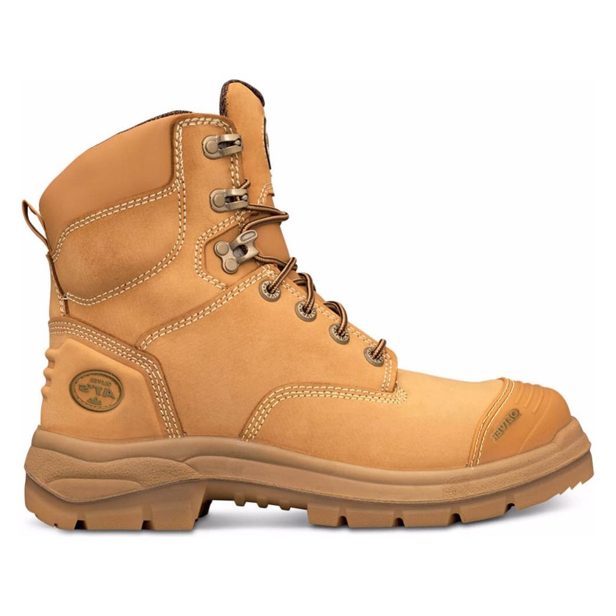 Oliver 55332Z Lace Up Zip Safety Boot