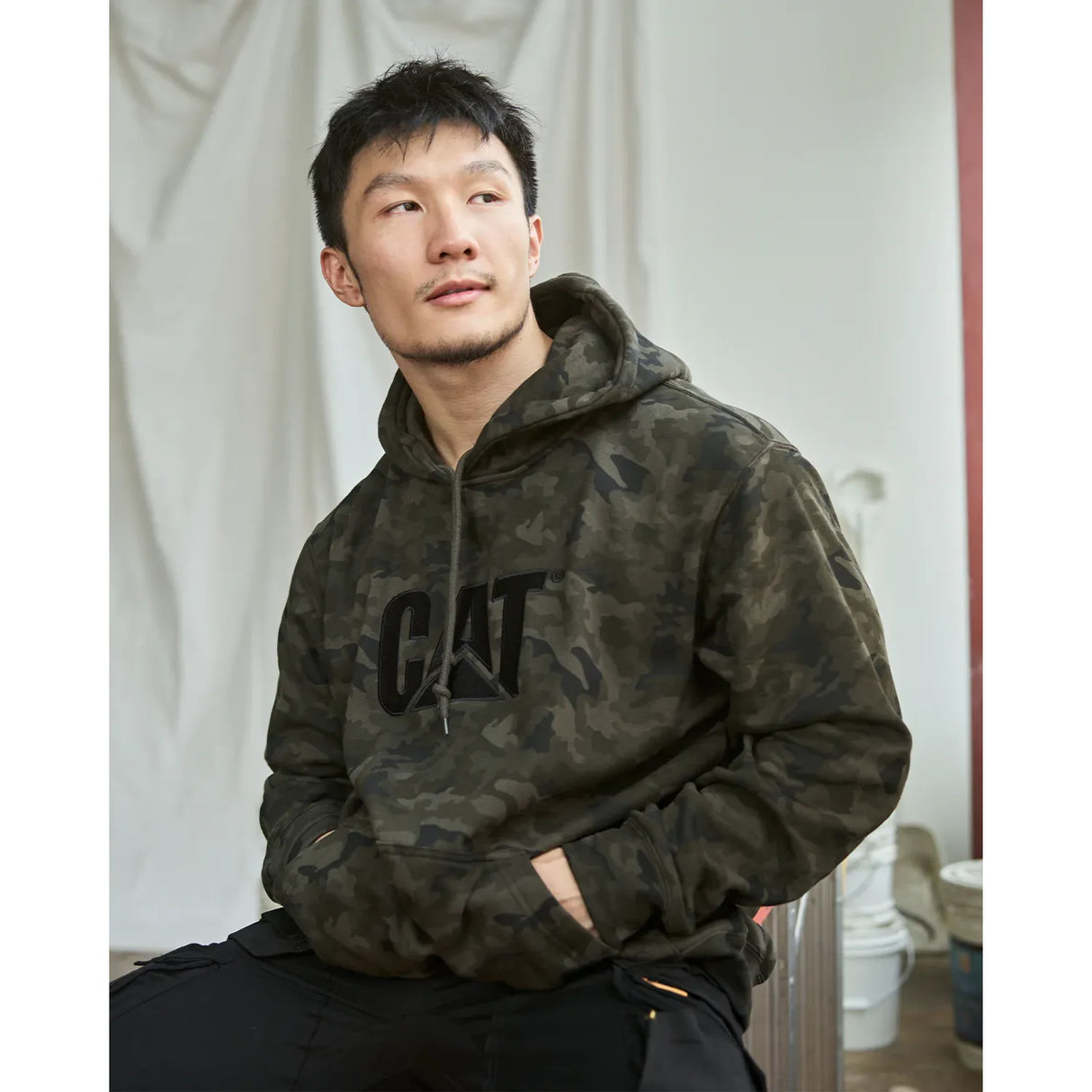CAT Trademark Hooded Sweatshirt