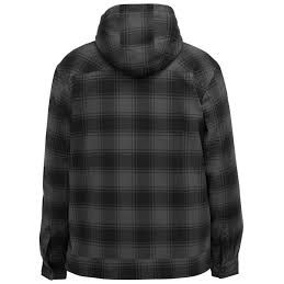 Bisley BJ6102 Flannelette Zip Hoodie with Sherpa Lining