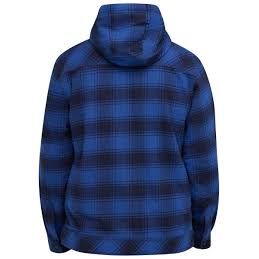 Bisley BJ6102 Flannelette Zip Hoodie with Sherpa Lining