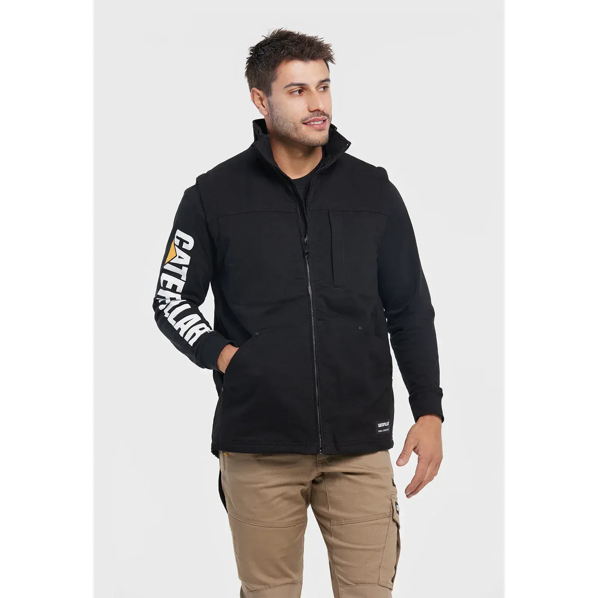 CAT 1040044 Sherpa Lined Vest