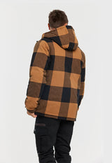 CAT 1040045 Hooded Flannel Shirt Jacket
