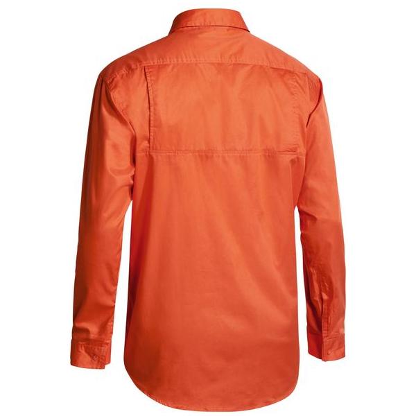 Bisley Hi Vis Cool Lightweight Drill Shirt - BS6894