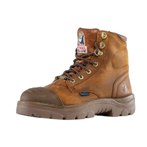 Steel Blue 312639 Argyle Zip Scuff Cap Waterproof L/U Zip Safety Boot