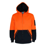 DNC 3722 HiVis Full Zip Super Fleecy Hoodie
