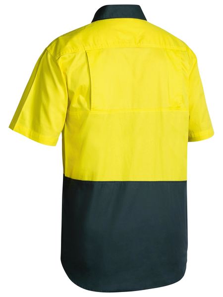 Bisley BS1895 2 Tone Cool Lightweight Drill Shirt - Short Sleeve