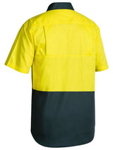 Bisley BS1895 2 Tone Cool Lightweight Drill Shirt - Short Sleeve