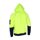 DNC 3722 HiVis Full Zip Super Fleecy Hoodie